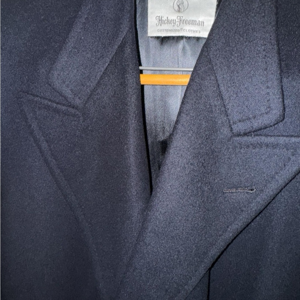 Pure Cashmere Hickey Freeman  Overcoat, EVC